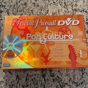 Parker Brothers Trivial Pursuit Pop Culture 2 DVD Party Game 2005